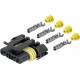 28224 - 4 circuit male MP150.4 series connector kit. (1pc)